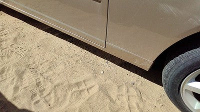 03-07 Cts Passenger Right Front Rocker Panel Moulding Side Skirt Sand Storm 61U