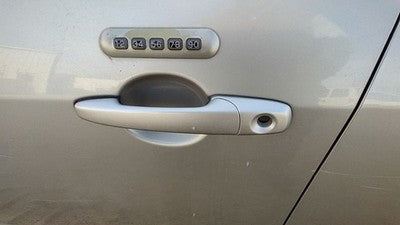 2007-2012 Lincoln Mkz Driver Left Front Outside Door Handle Oem Silver Jp