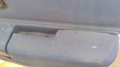 1994 Chevy Caprice Passenger Right Front Inside Door Trim Panel Only Blue Junky
