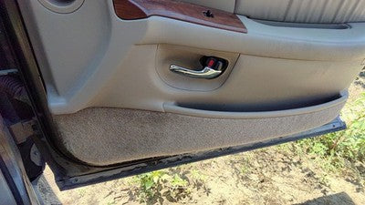 1997-2003 Buick Park Ave Passenger Right Front Door Trim Panel With Switches Tan