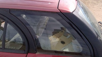 1996-1999 Saturn Sw2 Driver Left Rear Quarter Glass Back Side Window Oem
