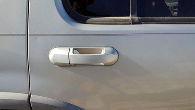 02-10 Ford Explorer Passenger Right Rear Outside Door Handle Oem Back Silver Ts
