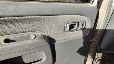 02-04 Nissan Xterra Driver Left Rear Door Trim Panel With Switches Back Gray K