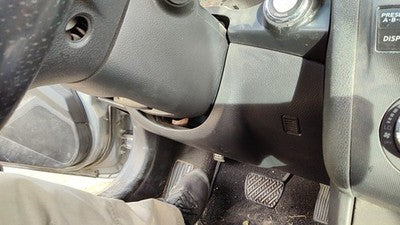 07-09 Nissan Altima Lower Dash Under Column Knee Bolster Trim Panel Charcoal G