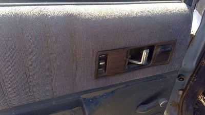 1991 Chevy Caprice Driver Left Rear Inside Door Trim Panel Only Oem Back Blue