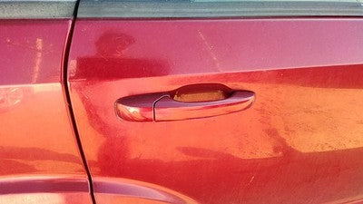 09 10 Journey Passenger Right Rear Outside Door Handle Back Inferno Red Prh