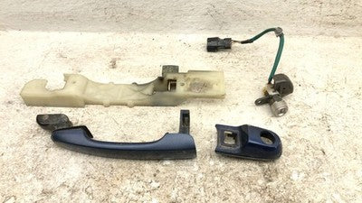 05-09 Hyundai Tucson Driver Left Front Outside Door Handle Oem Nautical Blue Ol