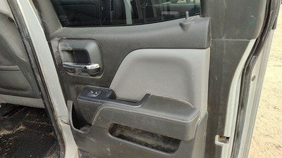 14 15 Silverado 1500 Passenger Right Rear Door Trim Panel With Switches Back H2r