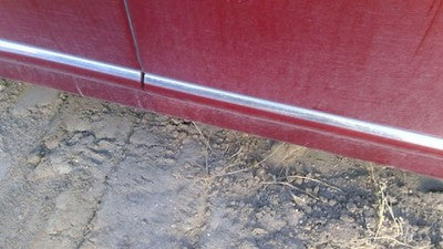 10-12 Lexus Hs250h Hybrid Passenger Right Front Moulding From Door Trim Red 3r1