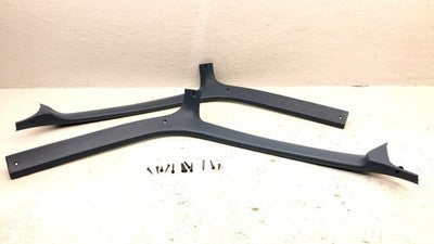1995 F150 Driver Passenger Right Left A Pillar Trim Windshield Post Panel Blue