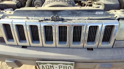 1993-1995 Jeep Grand Cherokee Front Grille Assembly Oem Chrome 55054890