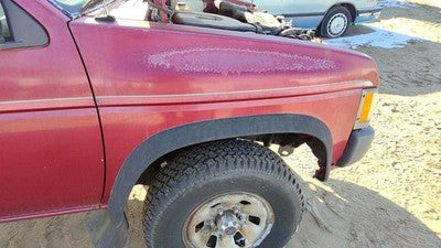 1989-1997 Nissan Hardbody Passenger Right Front Fender Oem 4X4 Red 6311294G35