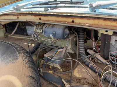 1970-1971 Vw Super Beetle Windshield Wiper Motor Oem