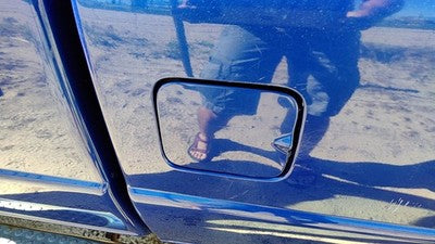 1998-2011 Ford Ranger Fuel Tank Door With Hinge Gas Lid Oem Filler Blue Sn