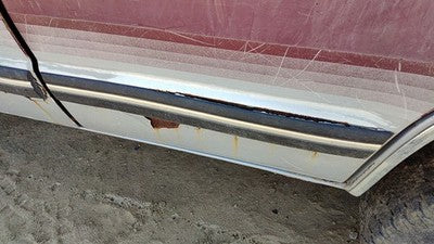 1993 S10 Blazer Driver Left Rear Moulding From Door Oem Back Trim Strip