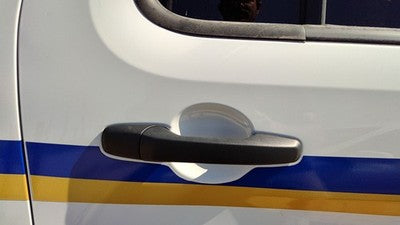 11-19 Explorer Police Interceptor Passenger Right Rear Outside Door Handle Back