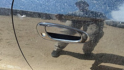 02-05 Civic Hatchback Si Passenger Right Front Outside Door Handle Black Nbp