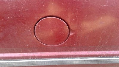 1988 Gmc Sierra 2500 Fuel Tank Door With Hinge Gas Lid Oem Filler Red