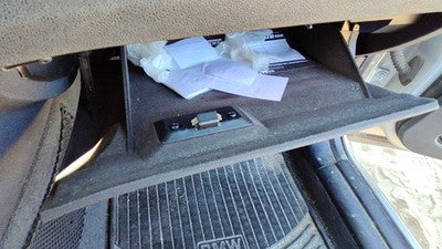 2004 Bmw X3 Glove Box Assembly Complete Door With Latch Oem Gray