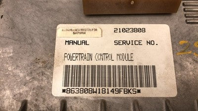 1997 Saturn Sl1 Electronic Control Module Computer Ecm Ecu Sohc 5 Speed 21023773