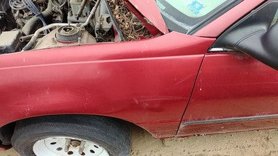 1997-2002 Ford Escort Driver Left Front Fender Oem Red F7Cz16006Aa