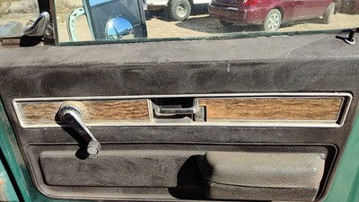 1976 Silverado C10 Passenger Right Front Door Trim Panel Paed Black