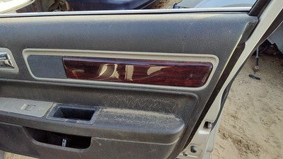 07-09 Lincoln Mkz Passenger Right Front Door Trim Panel With Switches Black Mw