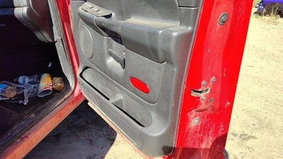 2003-05 Dodge Ram 1500 Passenger Right Front Door Trim Panel With Switches Black