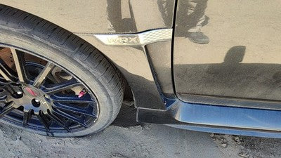 2015-2016 Subaru Wrx Driver Left Moulding From Fender Trim Strip Dark Gray Dgm