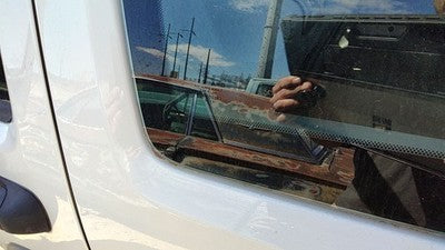 2002-2007 Jeep Liberty Driver Left Rear Quarter Glass Back Side Window Oem