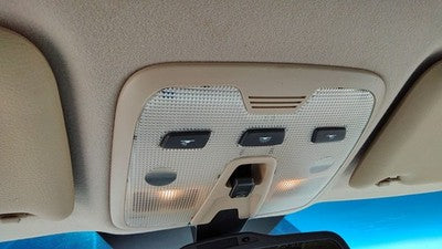 01-03 Volvo V70 Xc Center Overhead Console Dome Light Map Lamp Cubby Beige B951