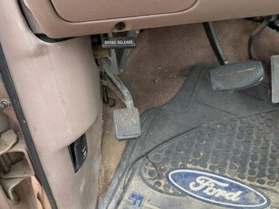 92-97 Ford F250 Parking Brake Pedal Assembly Oem Complete Emergency Unit