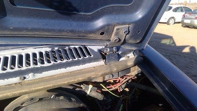 1971-1995 Chevy G20 Van Driver Left Hood Hinge Assembly Oem Blue 03962449