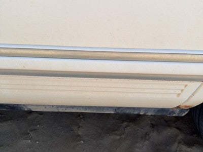 94 Town Car Driver Left Rear Moulding From Door Oem Back Trim Strip White Wt