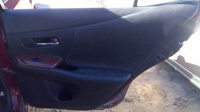 2010-2012 Lexus Hs250h Passenger Right Rear Inside Door Trim Panel Back Black 25