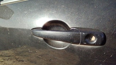 06-12 Ford Fusion Driver Left Front Outside Door Handle Uh Tuxedo Black Metallic