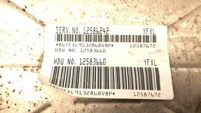 04 Chevy Silverado 1500 5.3L Electronic Control Module Computer Ecm Ecu 12586242