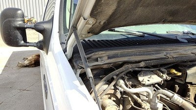 99-07 F250 Super Duty Passenger Right Hood Hinge Assembly Oem White 6C3z16796aa