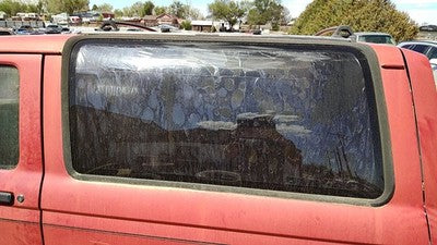 1985-1990 Ford Bronco 2 Driver Left Rear Quarter Glass Back Side Window Oem