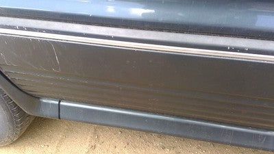 91 Mitsubishi Galant Vr4 Passenger Right Rear Moulding From Door Back Trim Green