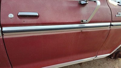 1979 Ford F150 Passenger Right Front Upper Moulding From Door Oem Trim Strip
