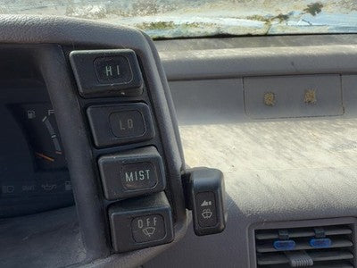 88-95 Isuzu Pup Windshield Wiper Control Switch Column Buttons Assembly Oem Gray