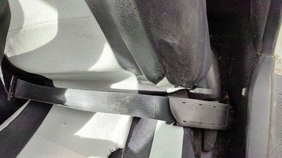 00-05 Mitsubishi Eclipse Driver Left Front Seat Belt Retractor Shoulder Black