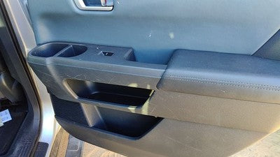 2009 Pilot Passenger Right Rear Door Trim Panel With Switches Back Gray/Blue Gr