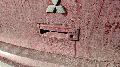 03-04 Outlander Rear Liftgate Handle Back Hatch Release Lever Tailgate Red