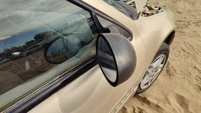 95-00 Stratus Passenger Right Power Side Mirror Door Mounted Oem Champagne Pte