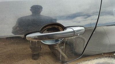 2006-2011 Ford Fusion Driver Left Rear Outside Door Handle Oem Back Black Uh