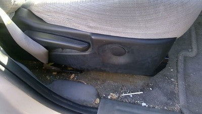 2002 Chevy Venture Passenger Right Side Seat Trim Panel Oem Gray 14C