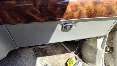 1985 Mercury Grand Marquis Glove Box Assembly Complete Door With Latch Oem Gray