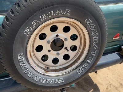 1993-1997 Isuzu Rodeo 15" Steel Wheel Oem Factory Rim 4403671